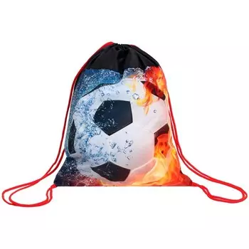 Мешок для обуви «Мяч в огне» (мягкий полиэстер, плотность 210D) 4234 см