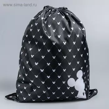 Мешок для обуви 420 х 350 мм, «Микки», Микки Маус