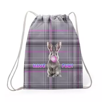 Мешок для обуви 430 х 340 мм, Stavia (плотность 600D с водоотталкивающей ПУ-пропиткой) "Кролик"