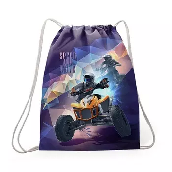 Мешок для обуви 430 х 340 мм, Stavia (плотность 600D с водоотталкивающей ПУ-пропиткой) "Квадро"