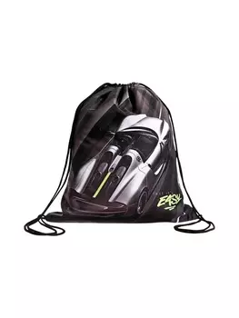 Мешок для обуви Stavia на шнурке, с принтом, размер 430.536 см, серый