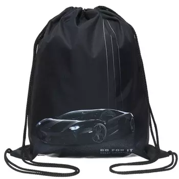 Мешок для обуви 435 х 360 мм, Stavia (плотность 600D с водоотталкивающей ПУ-пропиткой) "Монохром"