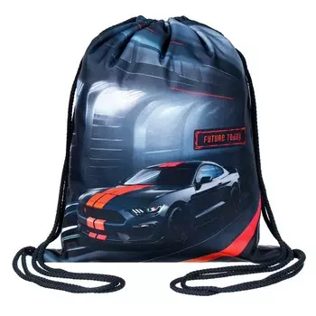 Мешок для обуви 435 х 360 мм, Stavia (плотность 600D с водоотталкивающей ПУ-пропиткой) "Тачка"