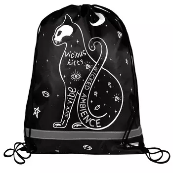 Мешок для обуви 480 х 360 мм, Феникс, шелкография, светоотражающая полоса, "Астрокот"