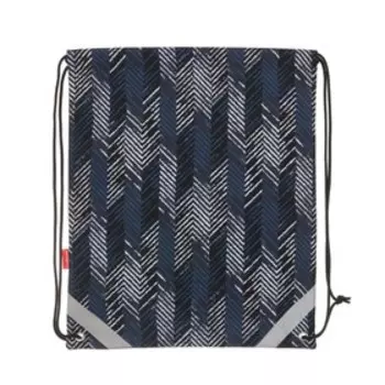 Мешок для обуви Erich Krause, 440 х 365 мм, Herringbone, синий