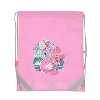 Мешок для обуви Erich Krause, 440 х 365 мм, Rose Flamingo, розовый