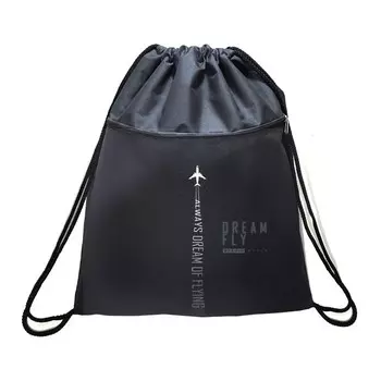 Мешок для обуви с карманом 480 х 400 мм, Stavia (плотность 600D с водоотталкивающей ПУ-пропиткой) "Полет"