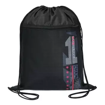 Мешок для обуви с карманом 480 х 390 мм, Stavia (плотность 600D с водоотталкивающей ПУ-пропиткой) "Чемпион"