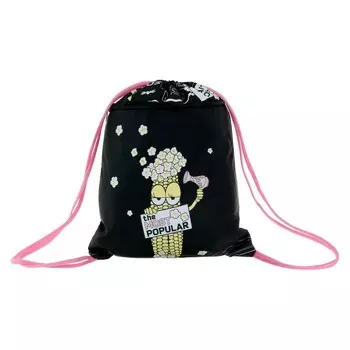 Мешок для обуви с карманом 470 х 340 мм, Hatber, "Модная кукуруза"