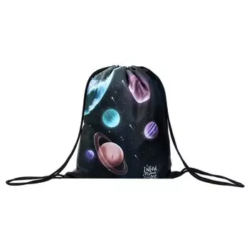 Мешок для обуви Stavia, Stavia, 435 х 360 мм, "Планеты", мультиколор