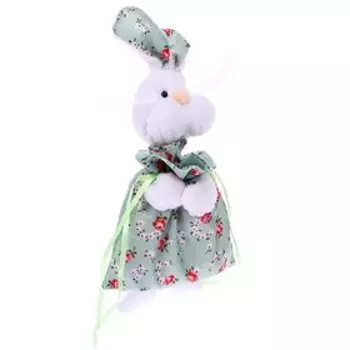 Мешок для подарков «Заюша», 15 × 10 см, цвета МИКС