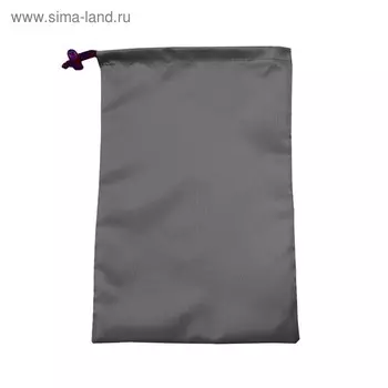 Мешок для шаклов и блоков 200х300 мм, оксфорд 240, серый