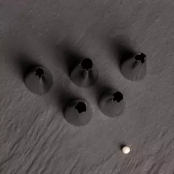 Набор кондитерский Доляна, 7 предметов: мешок 24 см, 6 насадок d=1.8 см, насадки и МИКС