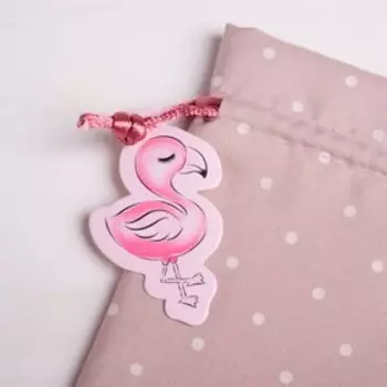 Мешок подарочный «Фламинго», 10 х 16 см