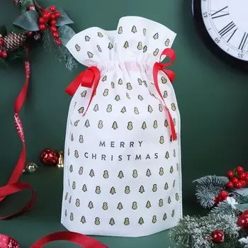 Мешок подарочный "Новогодний паттерн", 22 x 32 см