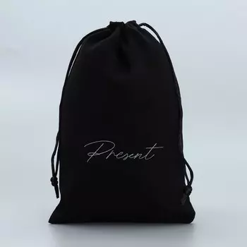 Мешочек подарочный замшевый «Подарок», 16 х 24 см +/- 1.5 см