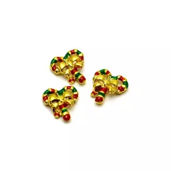 Металлическая фурнитура POLE «Новогодний венок», 2 шт