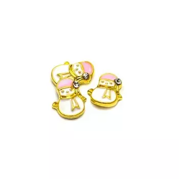 Металлическая фурнитура POLE «Снеговик в шапке»