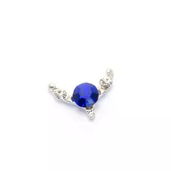 Металлическая фурнитура TNL «Дуга синяя большая», 4 шт