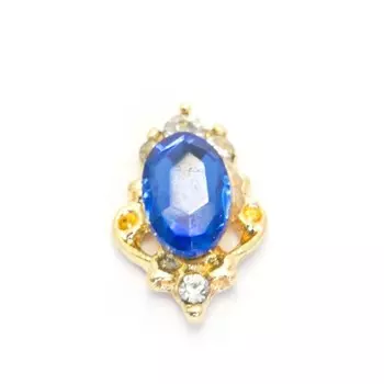 Металлическая фурнитура TNL «Зеркало сапфир», 4 шт