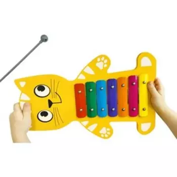 Металлофон детский «Котик», 7 нот