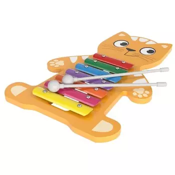 Металлофон детский «Котик», 7 нот