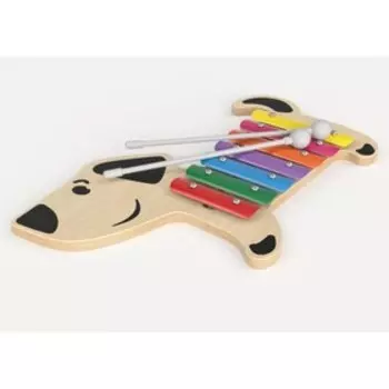 Металлофон детский «Собачка», 7 нот