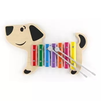 Металлофон детский «Собачка», 7 нот