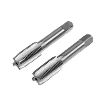 Метчики метрические ручные ТУНДРА, М141.5 мм, комплект из 2 шт.