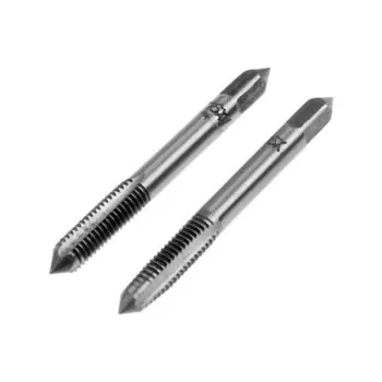 Метчики метрические ручные ТУНДРА, М61 мм, комплект из 2 шт.