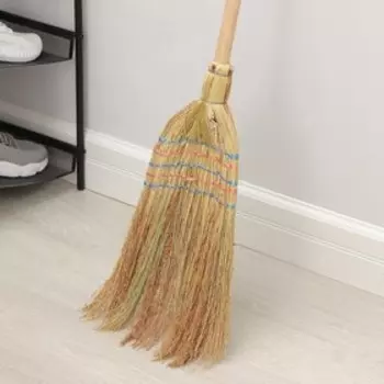 Метла «Сорго. Люкс», с черенком, 130 см