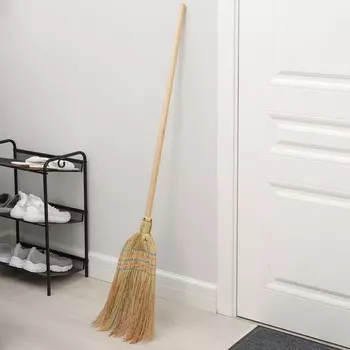 Метла «Сорго. Люкс», с черенком, 130 см