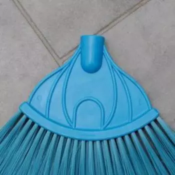 Метла веерная без черенка Доляна, 3224.5 см, МИКС