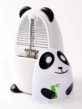 Метроном механический Панда, 40-208 ударов, 14.598.5 см