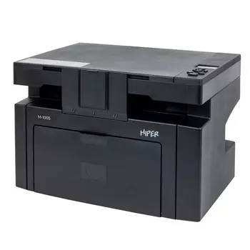 МФУ, лаз ч/б печать Hiper M-1005, 600x600 dpi, А4, WiFi, чёрный