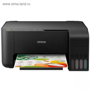 МФУ, струйный цв Epson L3150 (C11CG86409), WiFi