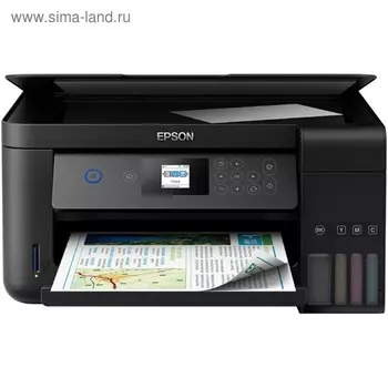 МФУ, струйный цв Epson L4160 (C11CG23403), WiFi