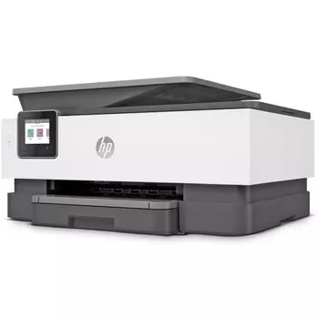 МФУ струйный HP OfficeJet 8023 (1KR64B) A4 Duplex WiFi USB RJ-45 черный/белый