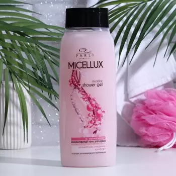 Мицеллярный гель для душа "Parli", с коллагеном, 480 мл