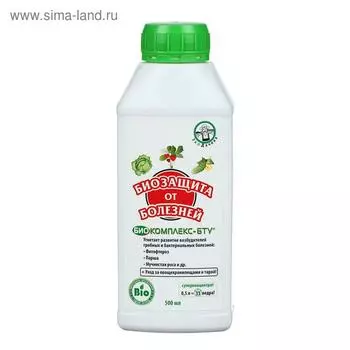 Микробиологический препарат Биозащита от болезней "Биокомплекс-БТУ", 0.5 л