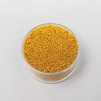 Микробисер стекло "Золотой" набор 10 гр