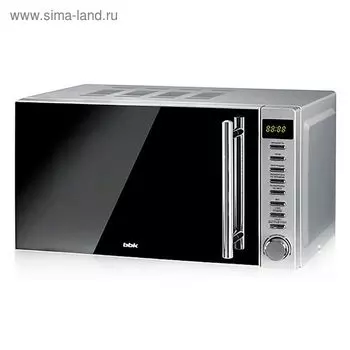Микроволновая печь BBK 20MWS-721T/BS-M, 700 Вт, 20 л, серебристая
