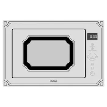 Микроволновая печь Körting KMI 825 RGW, встраиваемая, 900 Вт, 25 л, таймер, белая