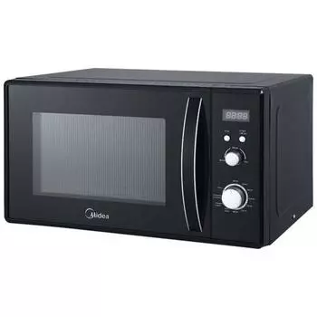 Микроволновая печь Midea AM 823 AM 9 B, 800 Вт, 20 л, чёрный
