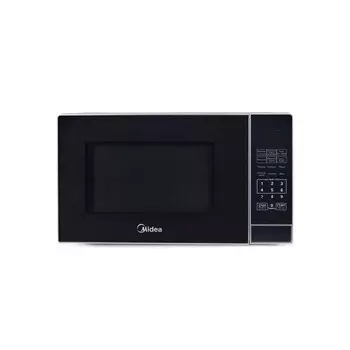 Микроволновая печь Midea EG720CR1-S, 700 Вт, 20 л, 7 режимов, гриль, чёрная