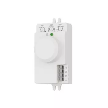 Микроволновый датчик движения Technical SM-01, 300Вт, 9,3х4,2х4 см, цвет белый
