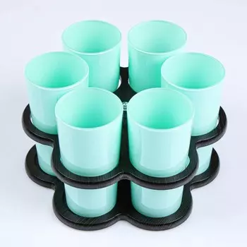 Мини-бар "Барокко с напылением" 6 стаканов 230мл