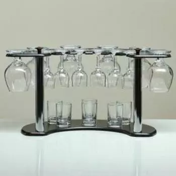 Мини-бар 18 предметов коньяк, гладье 380/55/50 мл