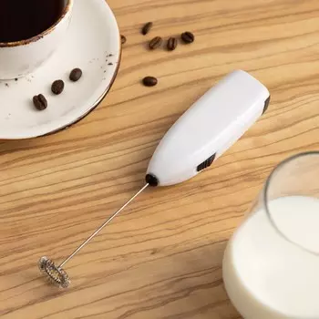 Капучинатор погружной Luazon LMR-07, от 2АА не в комплекте, белый