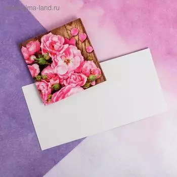 Мини–открытка «Цветочная доска», 7 х 7 см